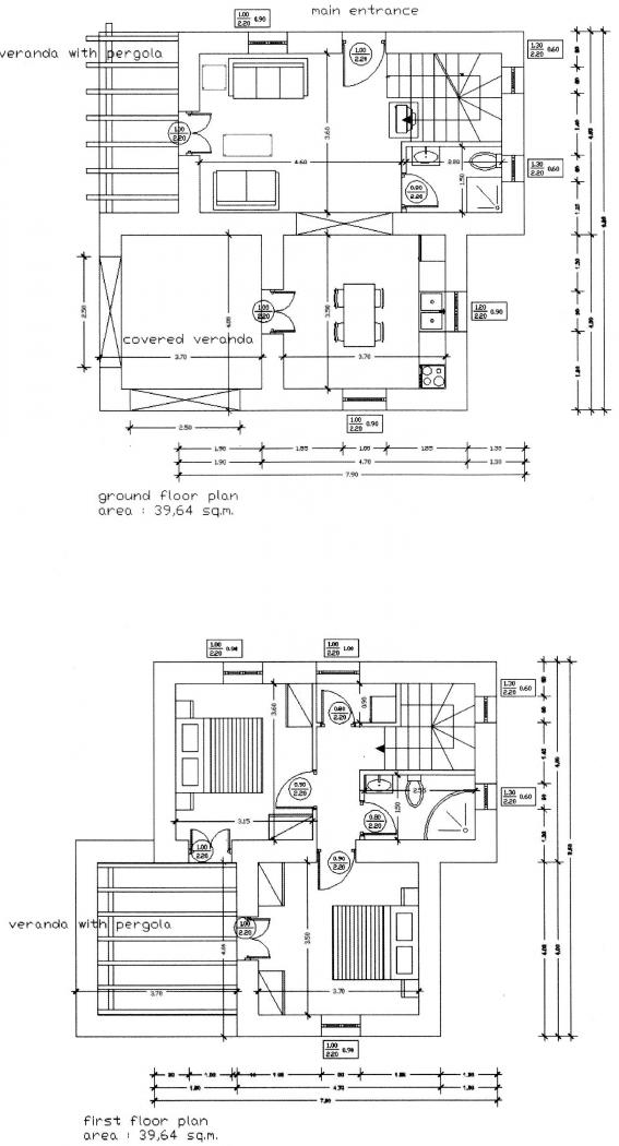 Antheia - Floor Plans